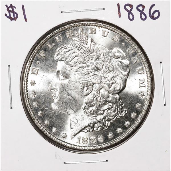 1886 $1 Morgan Silver Dollar Coin