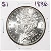 Image 1 : 1886 $1 Morgan Silver Dollar Coin