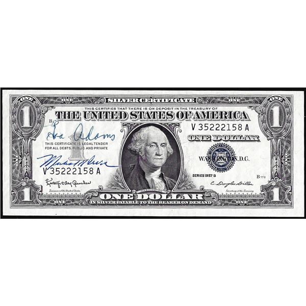 1957B $1 Silver Certificate Note