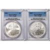 Image 1 : Lot of 2006-2007 $1 American Silver Eagle Coins PCGS MS69