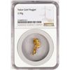 Image 1 : 2.59 Gram Yukon Gold Nugget NGC Graded