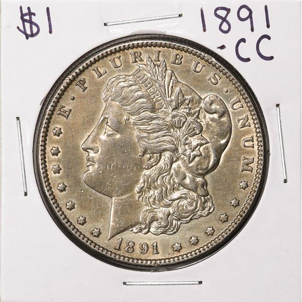 1891-CC $1 Morgan Silver Dollar Coin