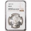Image 1 : 1897-S $1 Morgan Silver Dollar Coin NGC MS63