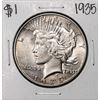 Image 1 : 1935 $1 Peace Silver Dollar Coin