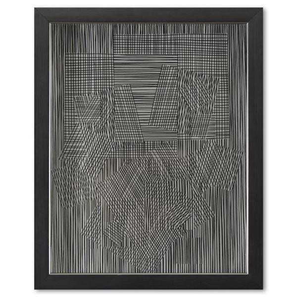 Victor Vasarely "Trois Dimensions Optique de la serie Cinetiques" Dimensional Art