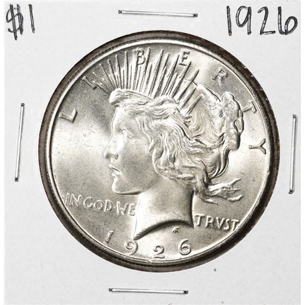 1926 $1 Peace Silver Dollar Coin