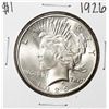 Image 1 : 1926 $1 Peace Silver Dollar Coin