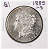 Image 1 : 1885-S $1 Morgan Silver Dollar Coin