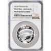 Image 1 : 2016P Tuvalu $1 Proof Star Trek High Relief 1oz Silver Coin NGC PF70 Ultra Cameo