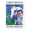 Image 1 : LeRoy Neiman (1921-2012) "Wayne Newton" Poster Lithograph on Paper