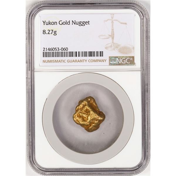 8.27 Gram Yukon Gold Nugget NGC Graded