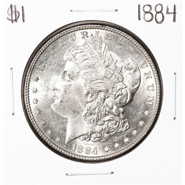 1884 $1 Morgan Silver Dollar Coin