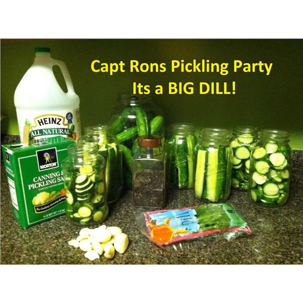 Private Pickling Party for 4  Note: On-site bidding only