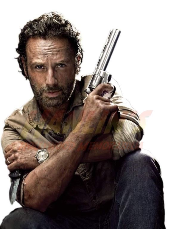 The Walking Dead (2010-2022) - Rick Grimes (Andrew Lincoln) Colt Python ...