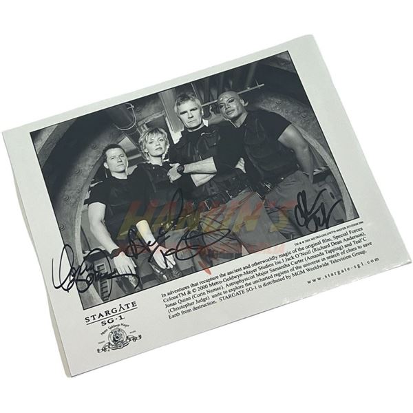 Stargate SG-1 (1997-2007) - Cast Signed Publicity Photo