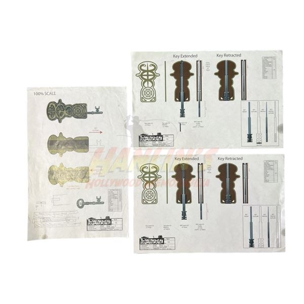 Supernatural (2005 - 2020) - Artwork - Mol Skeleton Key 3 Pieces Episode 9-04