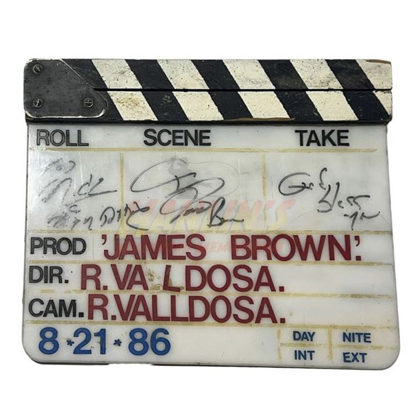 James Brown Gravity (1986) + Cutting Crew (1987) - Clapperboard