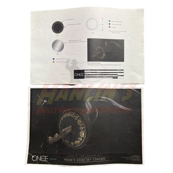 Once Upon a Time (2011-2018) - Hook's Hook Key Concept Art (x2)