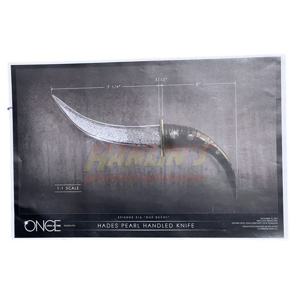 Once Upon a Time (2011-2018) - Hades Pearl Handled Knife