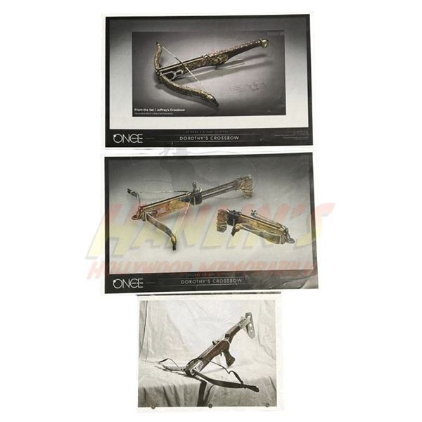Once Upon a Time (2011-2018) - Dorothy's Crossbow Concept Art (x3)