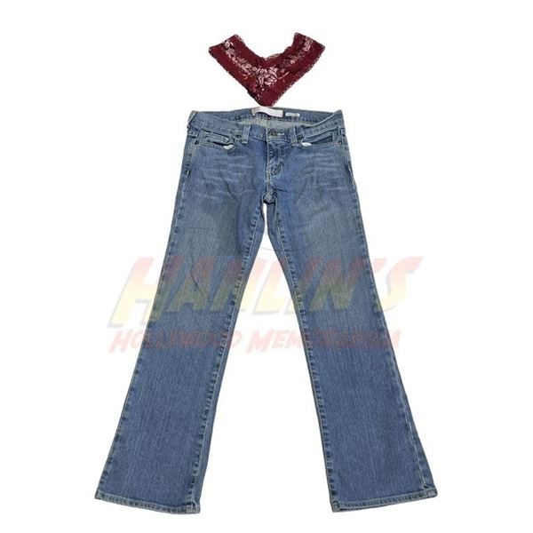 Milla Jovovich - Stuff Magazine Photoshoot Lacy Underwear and Jeans