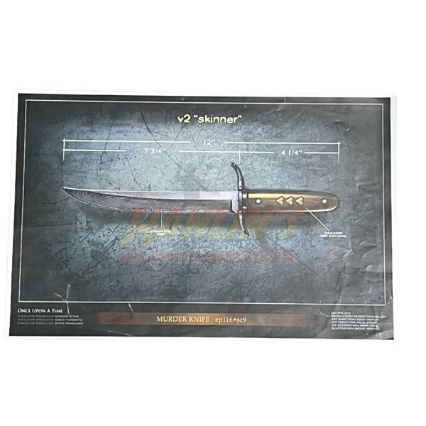 Once Upon a Time (2011-2018) - Murder Knife V2 Skinner Concept Art