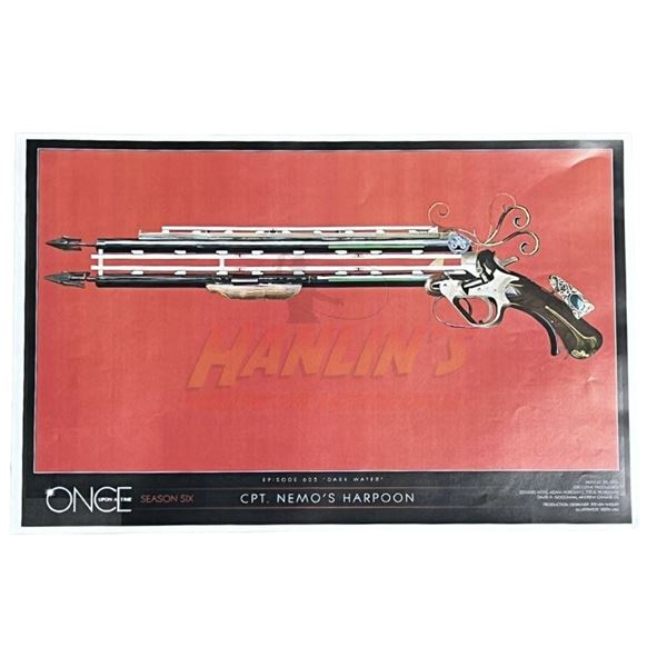 Once Upon a Time (2011-2018) - CPT. Nemo's Harpoon Concept Art
