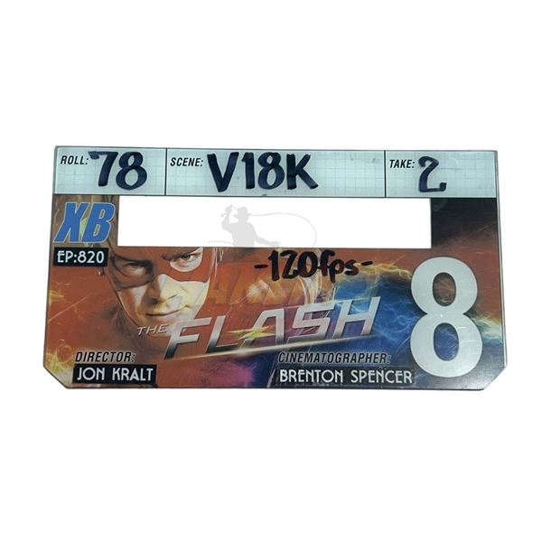 The Flash (2014-2023) - Digital Slate Clapperboard Cover