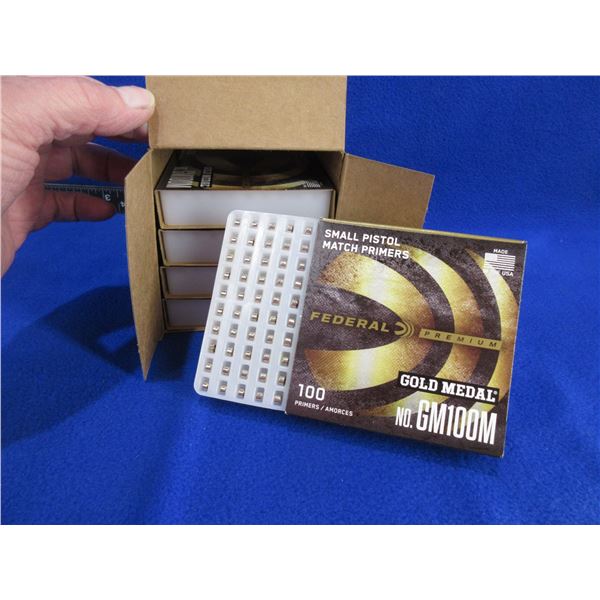 Federal Premium No. GM100M Small Pistol Match Primers