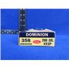 Image 3 : Collector Ammo - 358 Win 200gr KKSP Dominion Cartridges