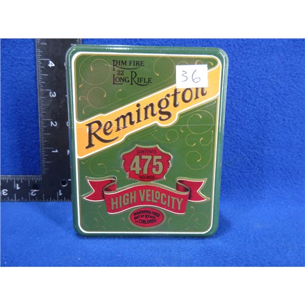 Collector Ammo Tin - 22 LR HV Kleanbore Rem. Cartridges