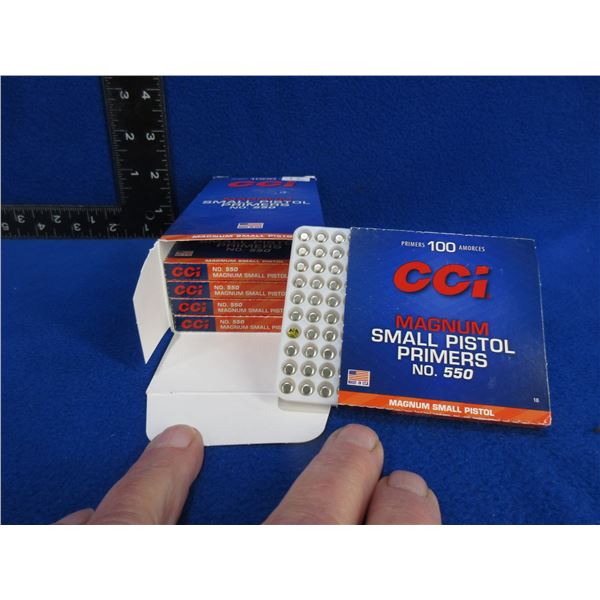 CCI No. 550 Magnum Small Pistol Primers - Carton of 1000