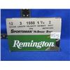 Image 2 : 12 Ga 3" 2 Shot Hi-Speed Steel Remington Shotshells
