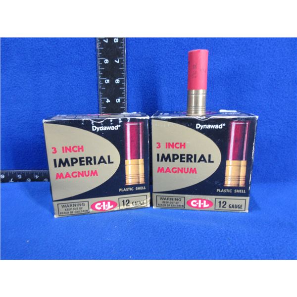 12 Ga 3" 2 Shot/4 Shot Magnum Imperial Shotshells