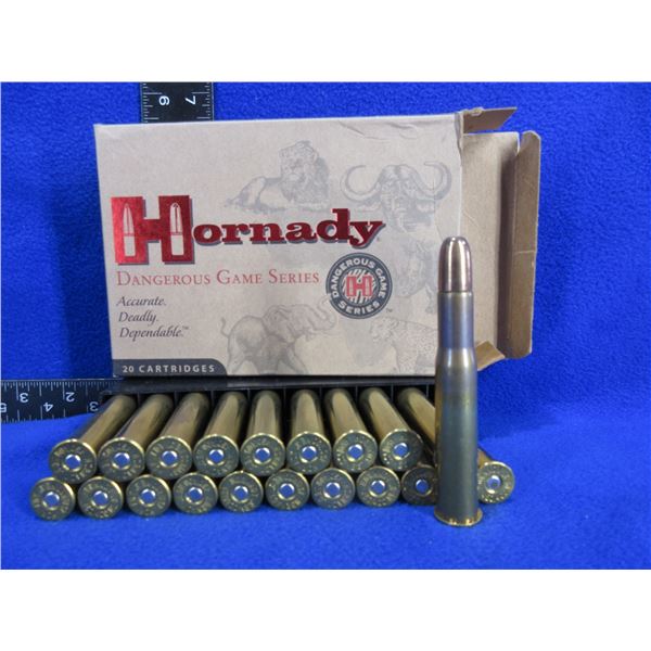 450-400 Nitro Express 3" 400gr DGS Hornady Cartridges