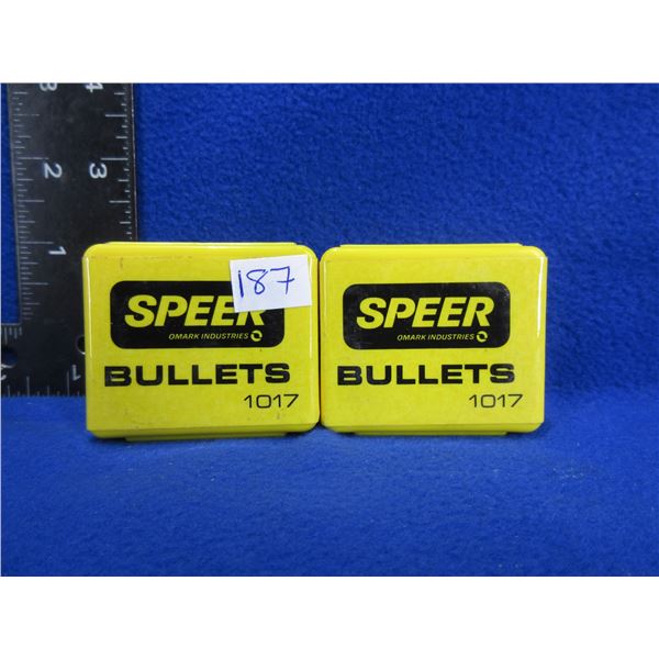 22 Cal. .224" 40gr Spire Point Speer Bullets