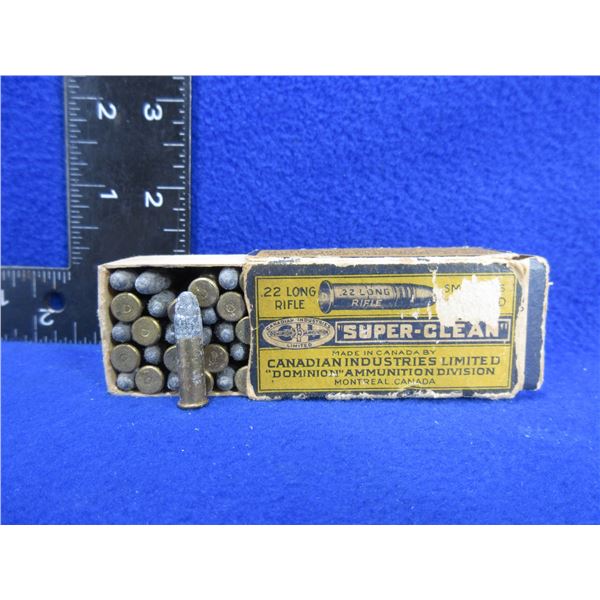 Collector Ammo - 22 LR CIL Dominion Cartridges - Box of 50