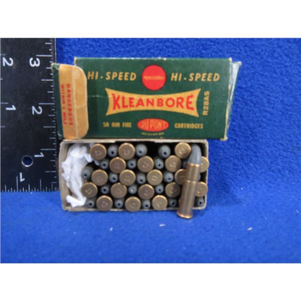 Collector Ammo - 22 Win. HP Remington Cartridges