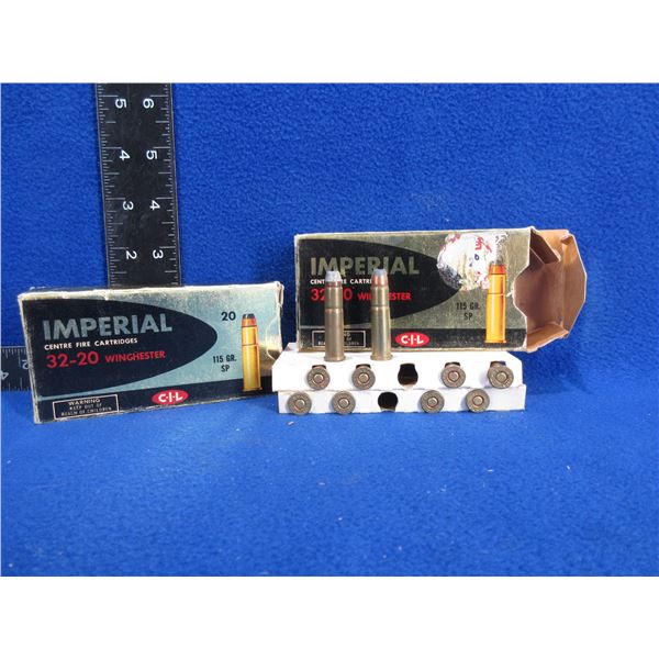Collector Ammo - 32-20 Win. 115gr SP Imperial Cartridges