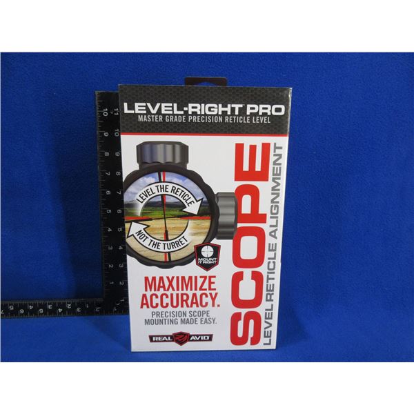 thumbnail image 2 of Real Avid Level-Right Pro Scope Alignment Tool (AVLVLR-P) – Perfect Reticle Leveling 2 of 6