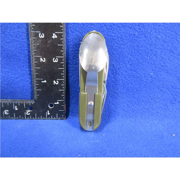 NEW - Military Style Chow Set Stainless K/F/S Set