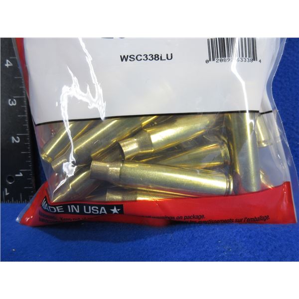NEW - Brass Only - 338 Lapua Winchester Unprimed