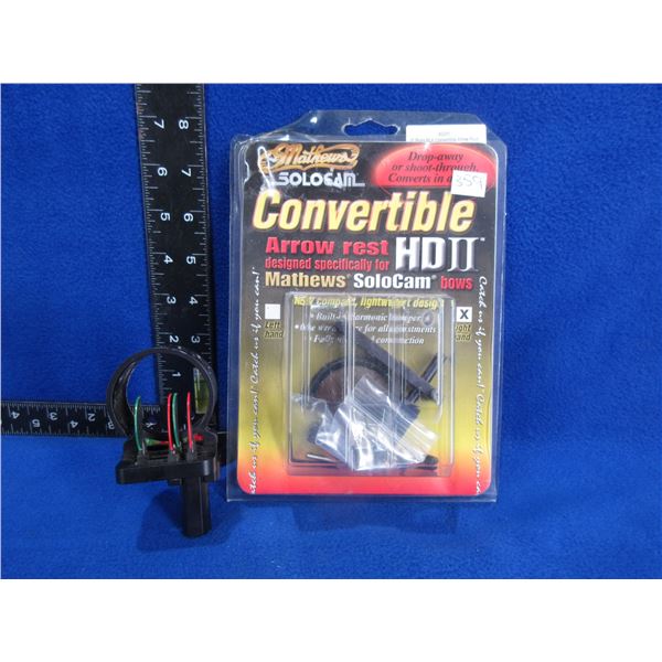 Mathews Solocam Convertible Arrow Rest & 4 Pin Bow Sight