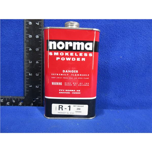 Norma R-1 Smokeless Powder - Sealed 250 Gram Tin