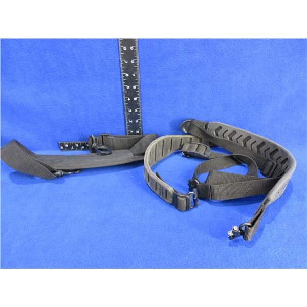 2 Rifle Slings (Butler Creek, Quake Inc) and a Shoulder Strap