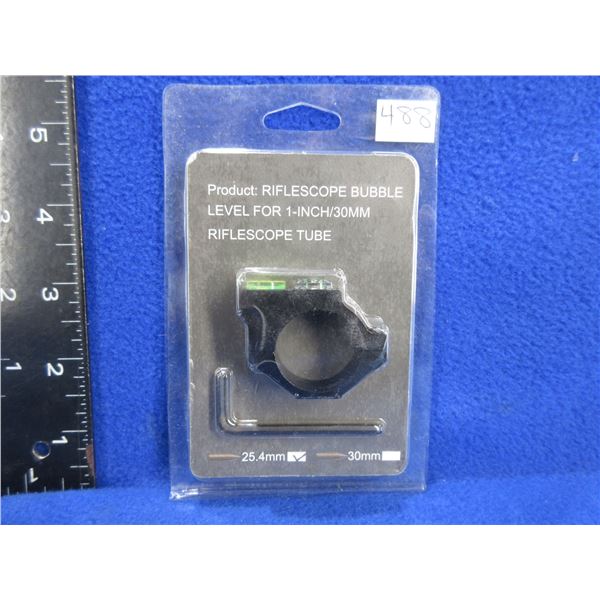 NEW - 25.4MM Riflescope Bubble Level with Compass