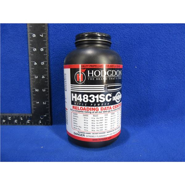 Hodgdon H4831SC Rifle Powder - Sealed 1 lb Tub