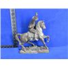 Image 2 : Metal Horse with Cowboy Statue
