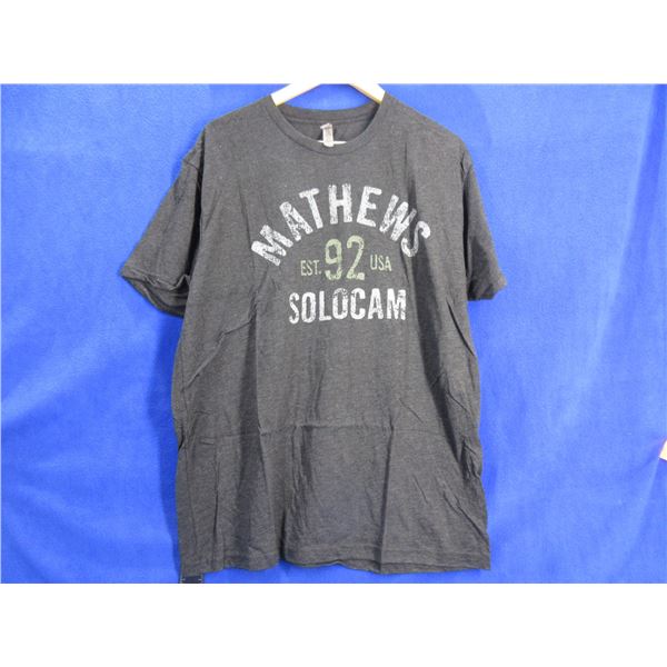 NEW - 1 T-Shirt - Mathews Solocam Est. 92 USA - XL