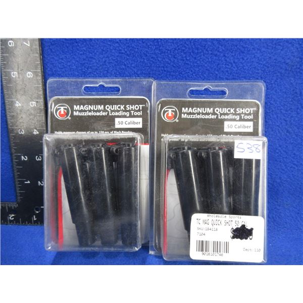 Muzzloader Loading Block NEW - 50 Cal. Muzzleloader Loading Tool - 2 Packs of 3